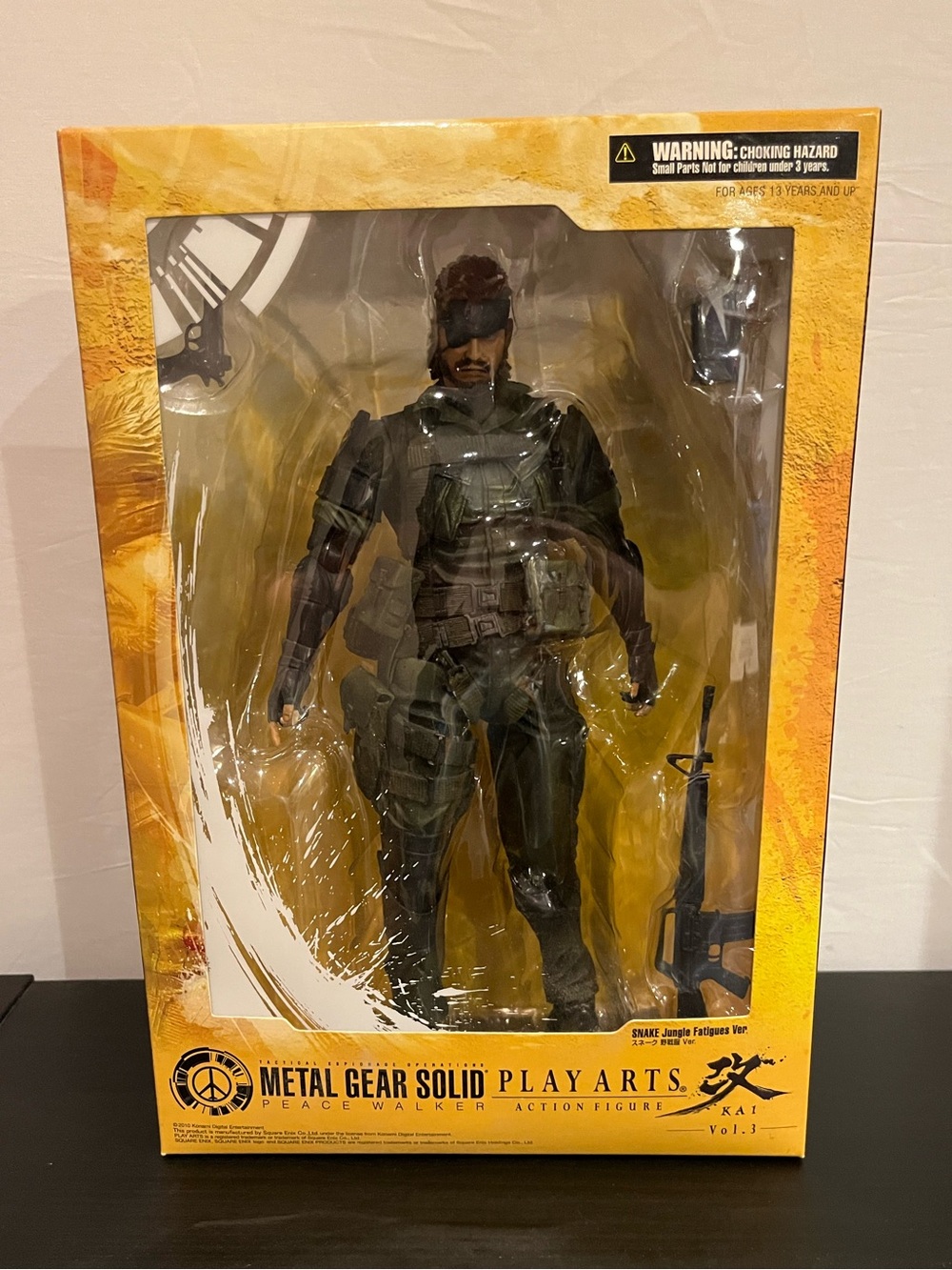Metal Gear Solid Peace Walker Play Arts Action Figure - Snake Jungle Fatigues